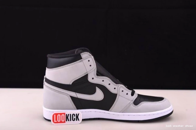 Reps LUCY Black Light Smoke White High Retro 555088-035 Air Jordan Grey 1 0806